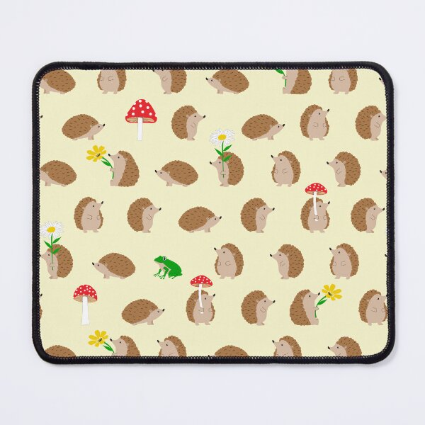 Item preview, Cute hedgehog pattern designed and sold by Jennifer Ladd.