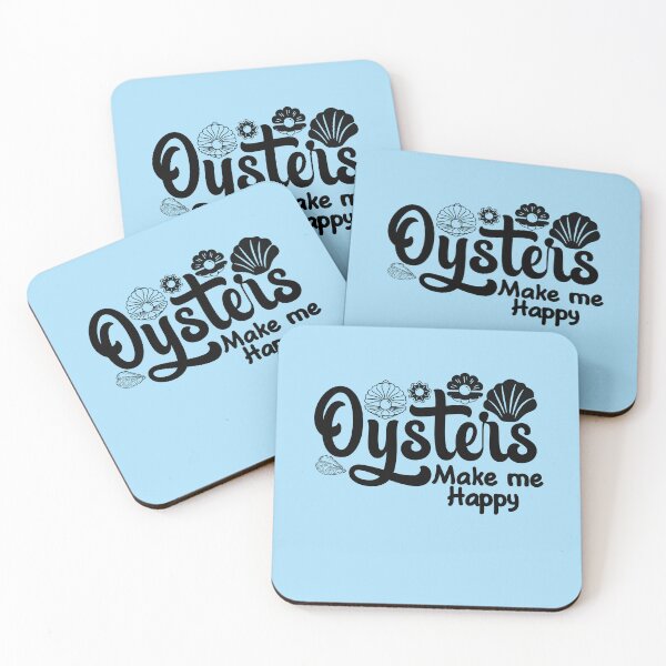 Item preview, oysters make me happy designed and sold by hautehub.