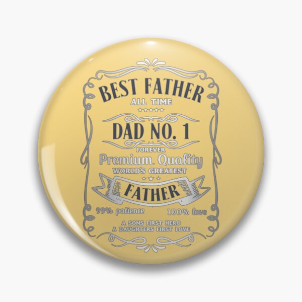 Item preview, Best Father All Time Dad No. 1 designed and sold by SimplyCosmic11.