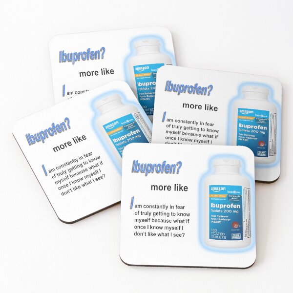 Item preview, ibuprofen  designed and sold by I'm Not Judi Dench.