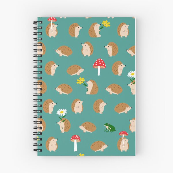 Item preview, Cute hedgehog pattern designed and sold by Jennifer Ladd.
