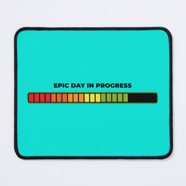 Item preview, EPIC DAY IN PROGRESS - colored bars designed and sold by DesingMindset.