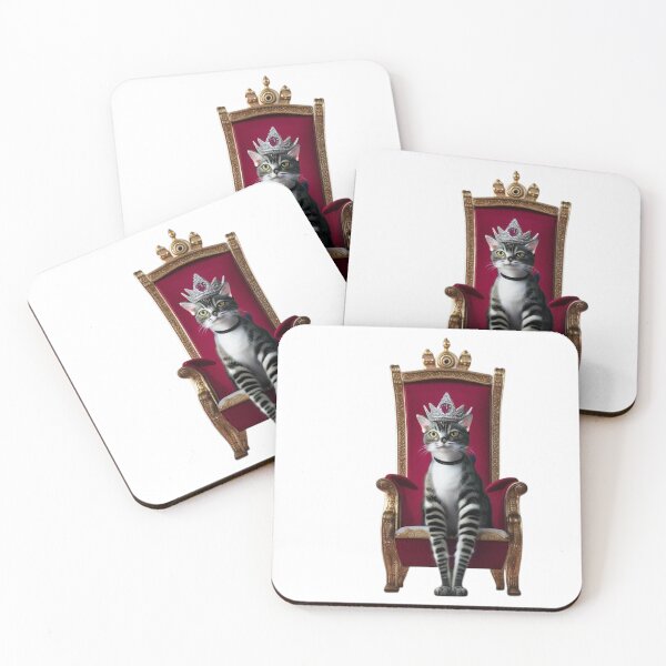 Item preview, Reigning Cats and Dogs Kitty Queen designed and sold by Bloomin'  Arty Families.