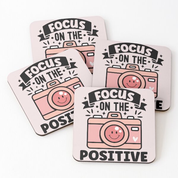 Item preview, Focus On the Positive | Positive Affirmation Cute Orange Camera designed and sold by PearlMoonGrapes.