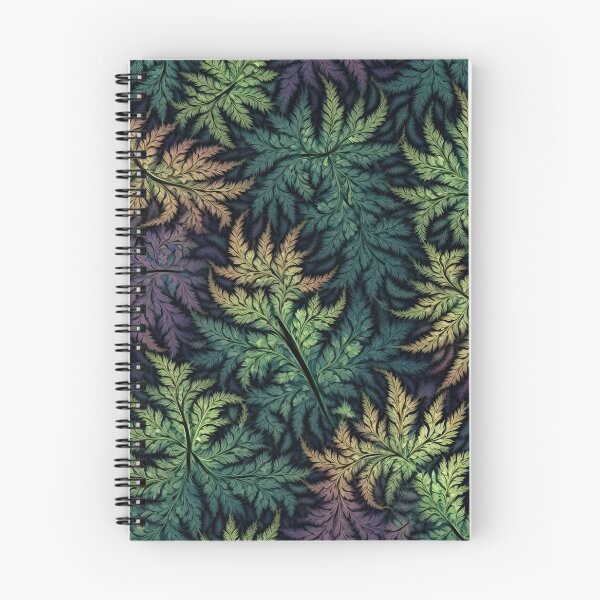 Item preview, Seamless Large-Scale Fractal Leaf Pattern designed and sold by Offsite.