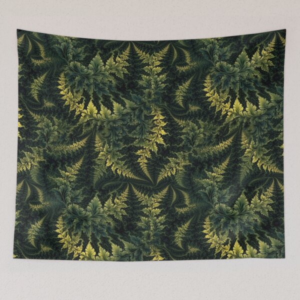 Item preview, Seamless Fractal Leaf Pattern designed and sold by Offsite.