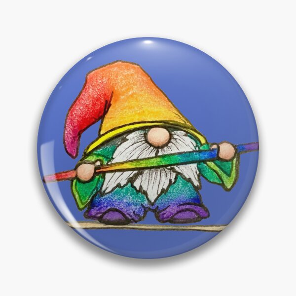 Item preview, Gnome on a tightrope designed and sold by SarahCD13.