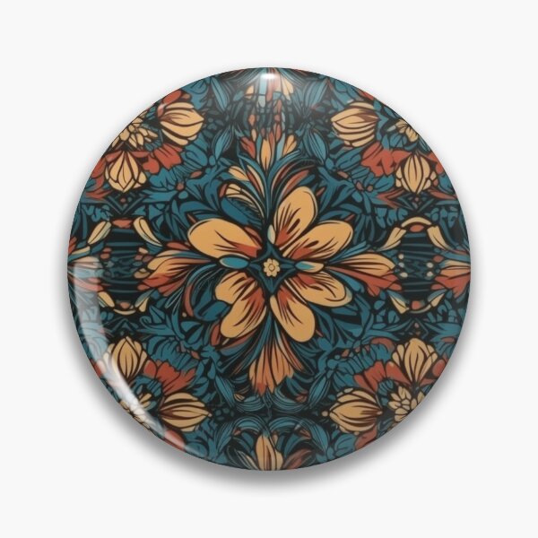 Item preview, Seamless Floral Fractal Pattern designed and sold by Offsite.