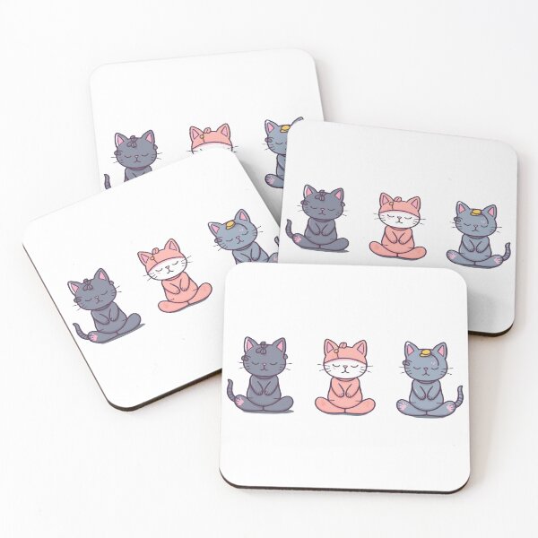 Item preview, Adorable Yoga Cat designed and sold by lessyun.
