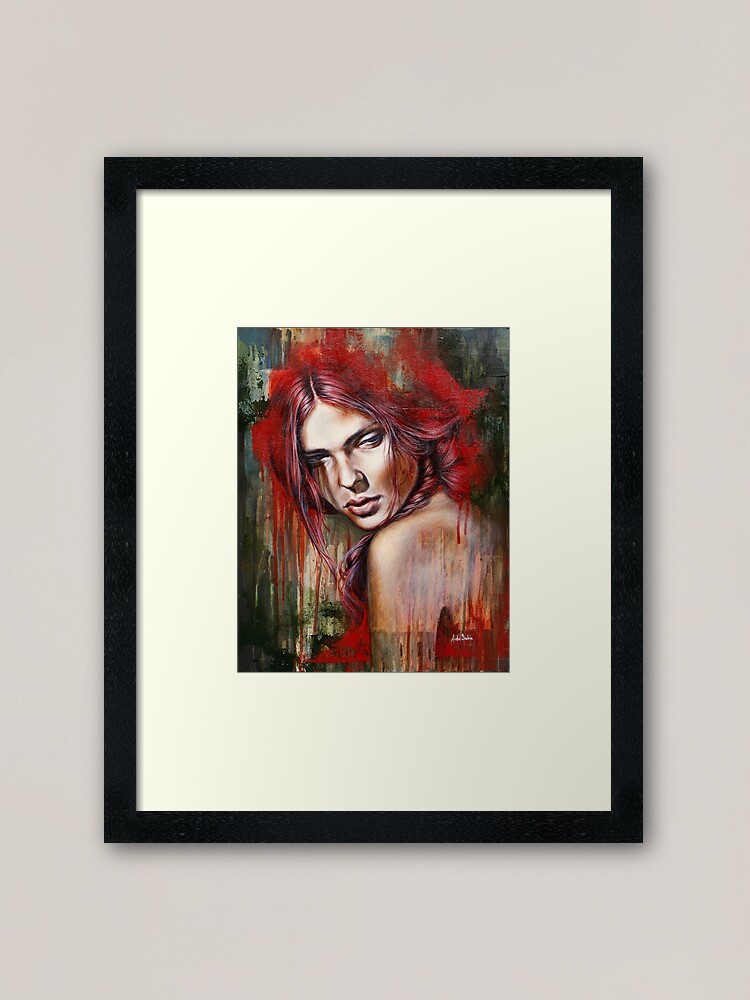 Imagen 1 de 7, Lámina enmarcada con la obra Cassandra, diseñada y vendida por AidaSabic.