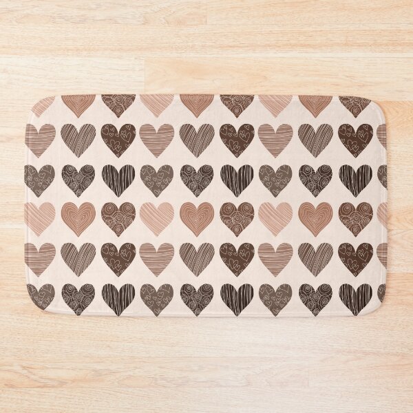 Item preview, brown hearts designed and sold by Alainna Parungao.