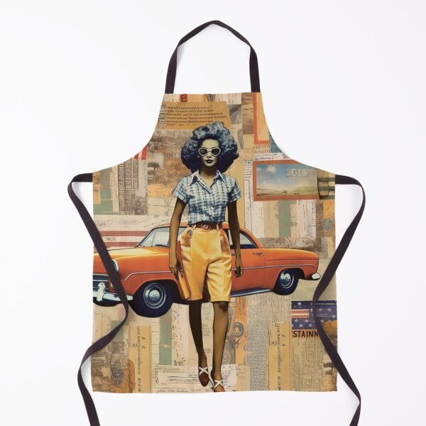 Item preview, America Retro Vintage Patchwork of Americana Pattern Collage designed and sold by BrandonArtWorld.