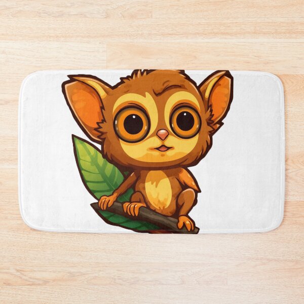 Item preview, Cute cartoon lemur designed and sold by Stickermagician.