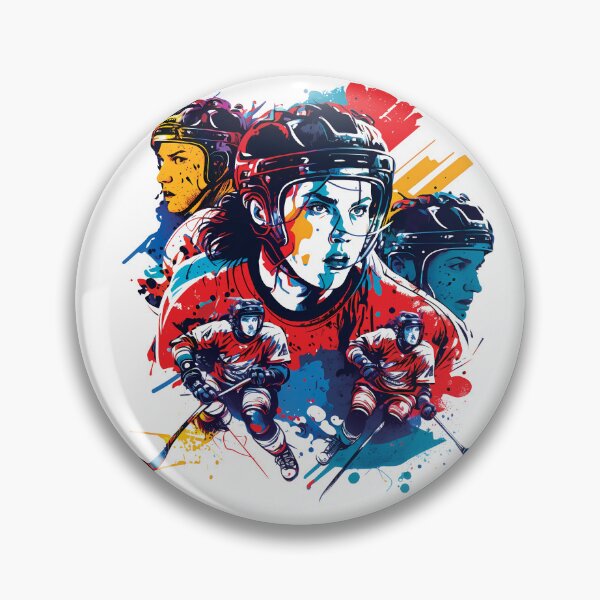 Item preview, Ice Hockey, a Popular Sport in Colder Climates designed and sold by MVDigitalArt.
