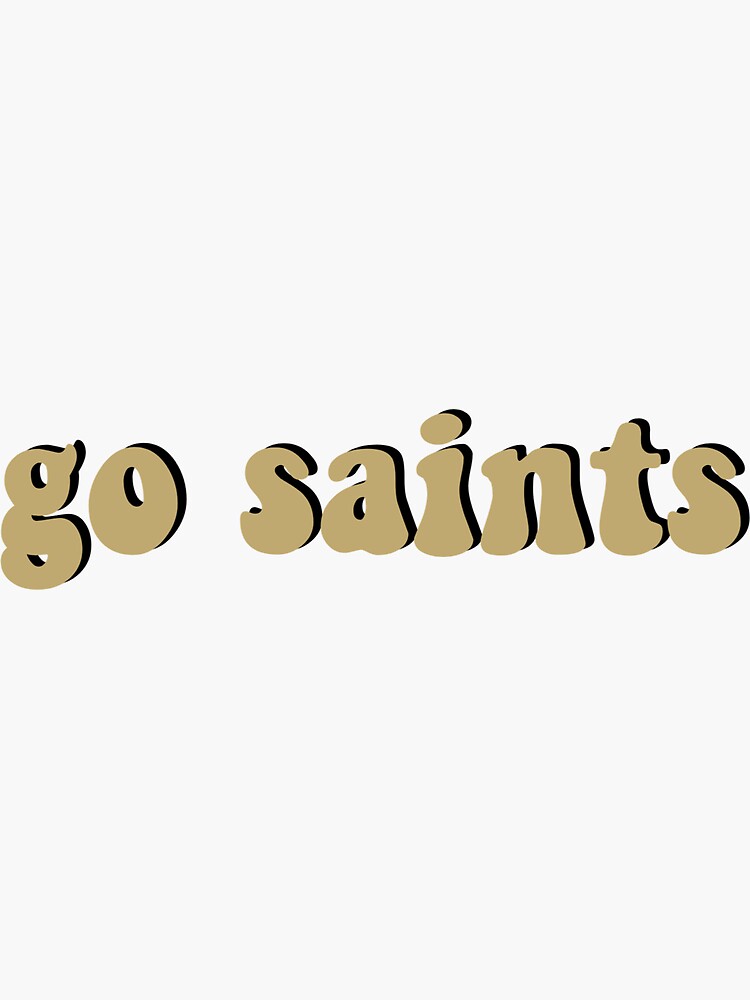 Vintage Football - New Orleans Saints (Gold Saints Wordmark) - New Orleans  Saints - Tapestry