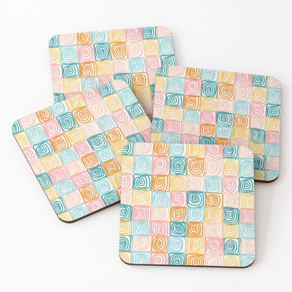 Item preview, Spring pastel swirls designed and sold by Nga Vu.