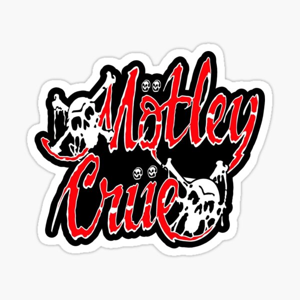 HGJDFG<<motley crue guitar, motley crue musician, motley crue singer, motley crue instrument, motleycrue, motley, crue Sticker