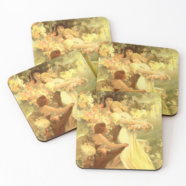 Item preview, Alphonse Mucha, Spirit Of Spring designed and sold by NouveauEra.