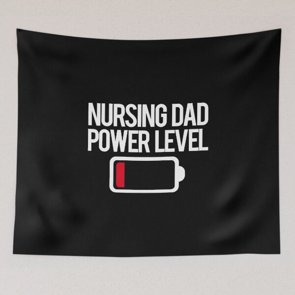 Item preview, Nursing Dad Power Level - Funny Daddy designed and sold by onicon.