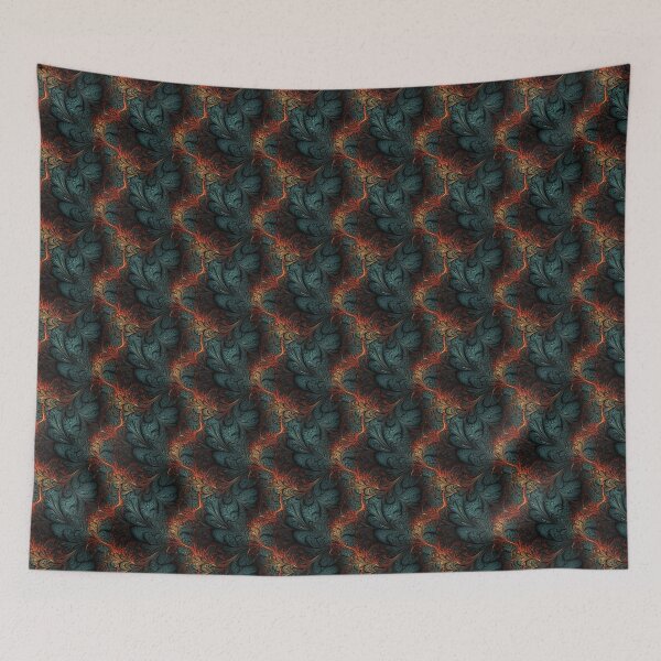 Item preview, Seamless Fractal Lava Pattern designed and sold by Offsite.