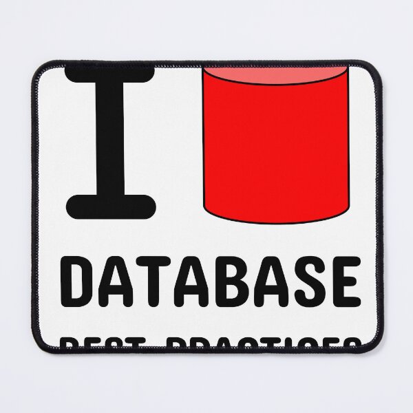 Item preview, I Heart Database Best Practices Transparent Background designed and sold by Jonah Mann.
