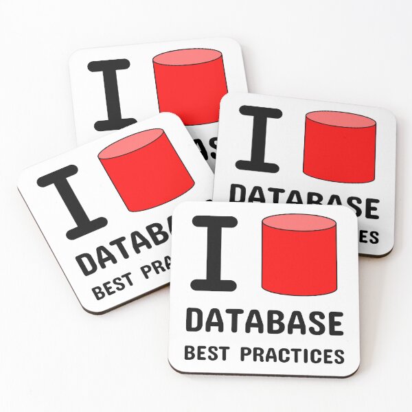 Item preview, I Heart Database Best Practices Transparent Background designed and sold by Jonah Mann.