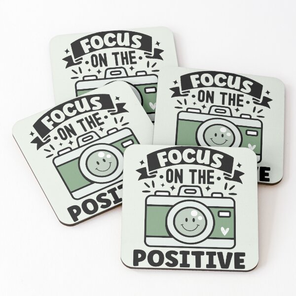 Item preview, Focus On the Positive | Positive Affirmation Cute Green Camera - Green designed and sold by PearlMoonGrapes.