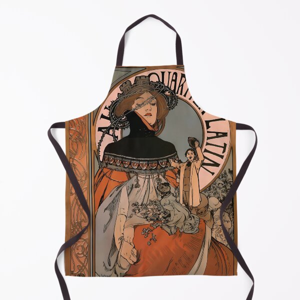 Aperçu de l'œuvre Alphonse Mucha, Un quartier latin créée et vendue par NouveauEra.