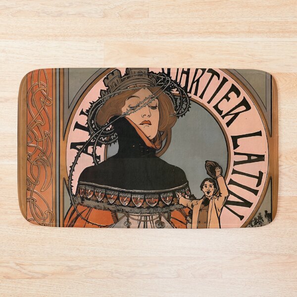 Item preview, Alphonse Mucha, A Quartier Latin designed and sold by NouveauEra.