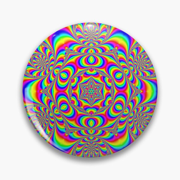Item preview, FD Fractal Pattern 014 Fractal flower of life designed and sold by StrangeFetish.
