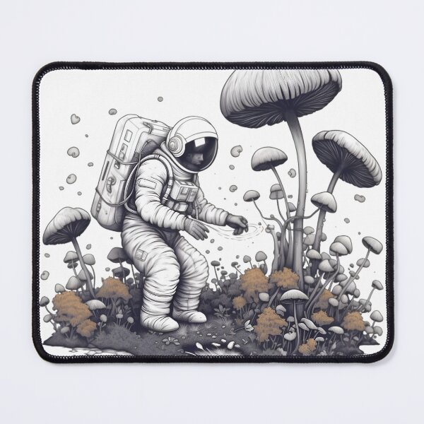 Item preview, Astronaut Lost on a Mushroom Planet designed and sold by Grant LaCorte.