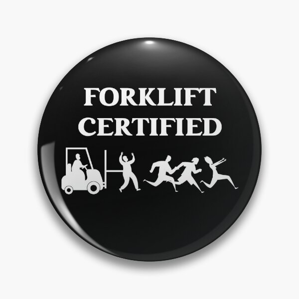 Item preview, Forklift Certified Funny Forklift Retro Vintage designed and sold by Staatiiart.