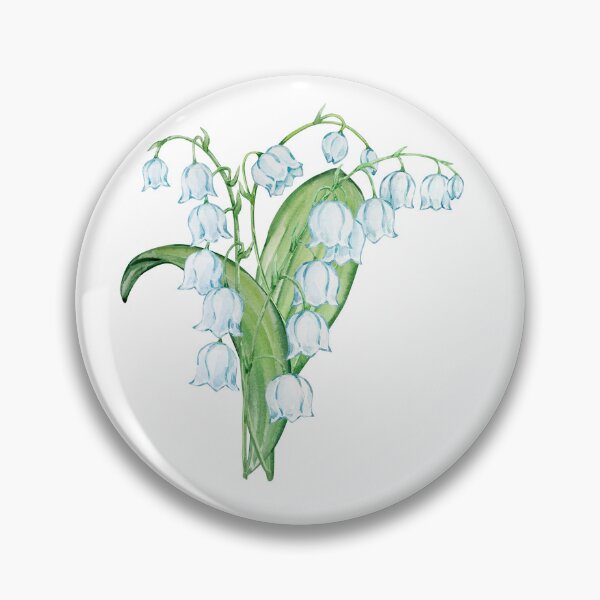 Item preview, May Birth Month Flower Lily of the Valley designed and sold by SvetlanaArt.