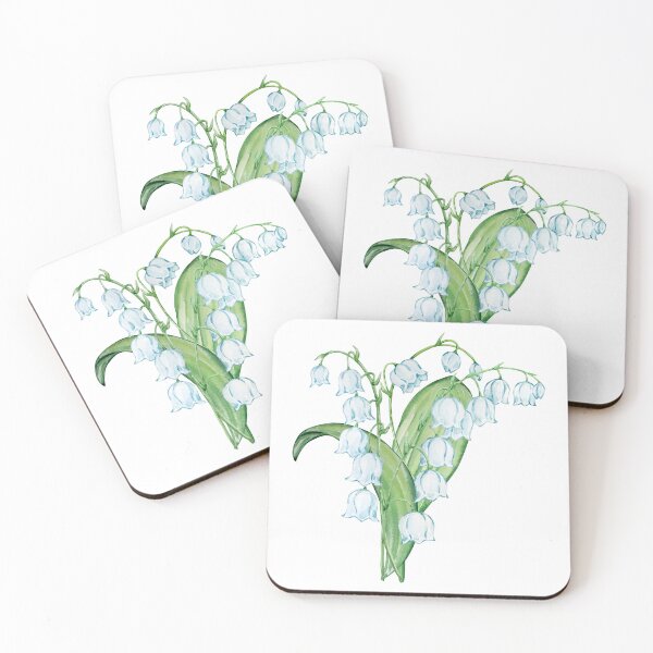 Item preview, May Birth Month Flower Lily of the Valley designed and sold by SvetlanaArt.