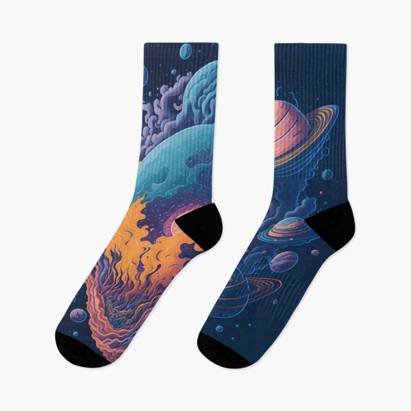 Item preview, All Of The Planets Retro Scene designed and sold by Cosmicinfusions.