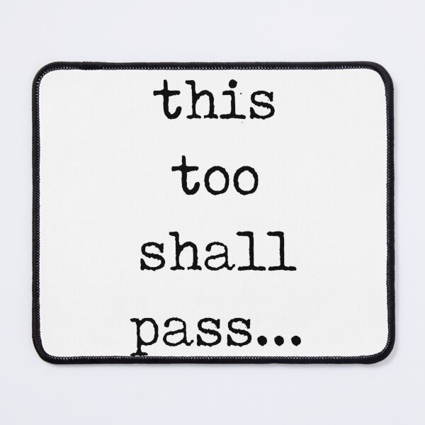 Item preview, This too shall pass - Abraham Lincoln Quote - Literature - Typewriter Print designed and sold by Studio Grafiikka.