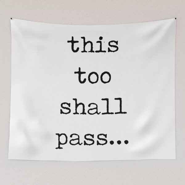 Item preview, This too shall pass - Abraham Lincoln Quote - Literature - Typewriter Print designed and sold by Studio Grafiikka.