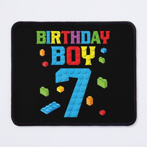 Item preview, Seven 7yr BDay Son Boy Funny Gamer 7th 7 Years Old Birthday designed and sold by retro-vectors.