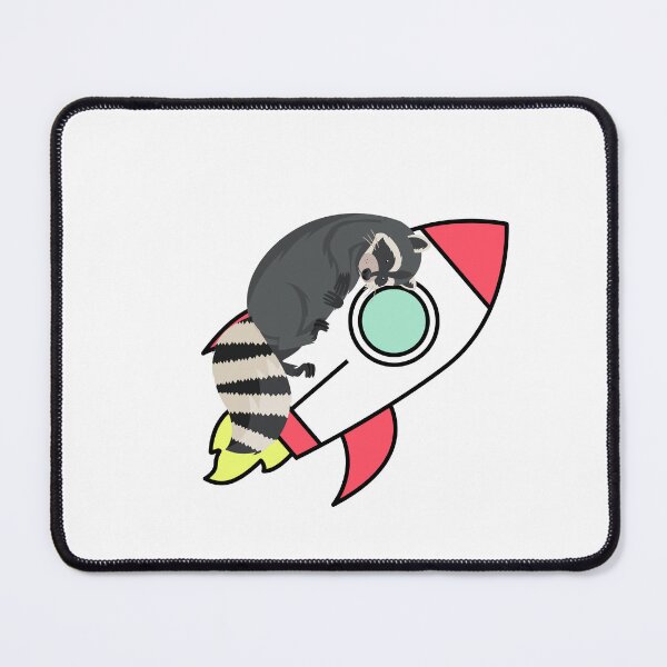 Item preview, Astronaut Racoon Leaving For  Outer Space designed and sold by designforum1968.