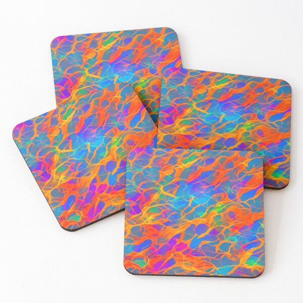 Aperçu de l'œuvre Motif multicolore abstrait créée et vendue par Oleksandr Ivanochko.