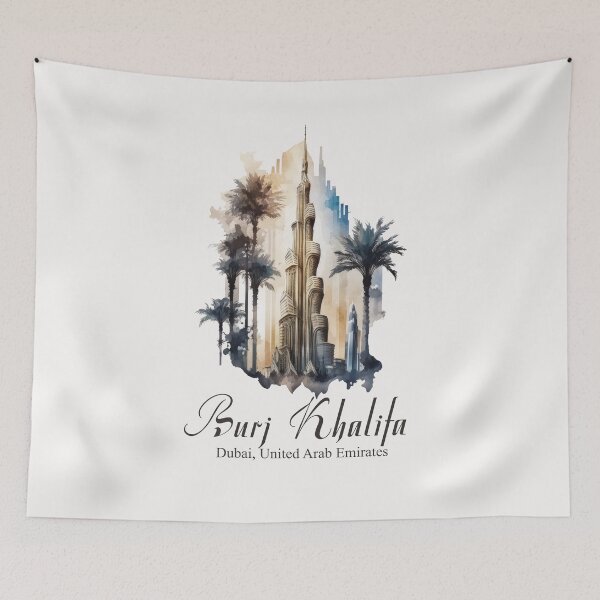Item preview, Burj Khalifa - Travel Destination designed and sold by Lisa Weber.