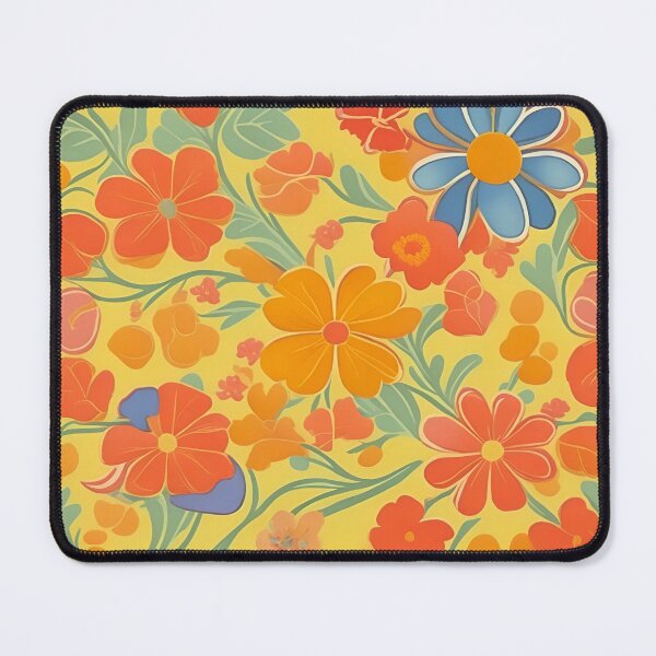 Item preview, Groovy 70s patterns-Retro flower patterns designed and sold by Tamas Das.