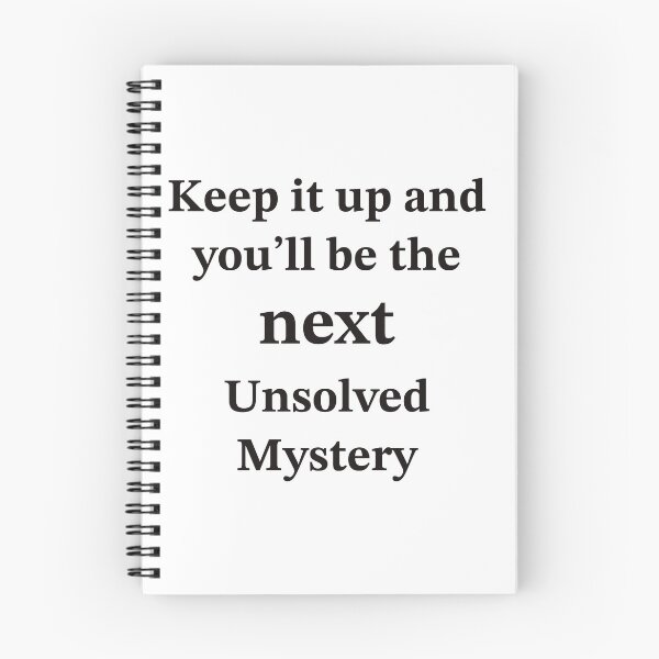 Item preview, Unsolved Mystery designed and sold by Adasha Knight.