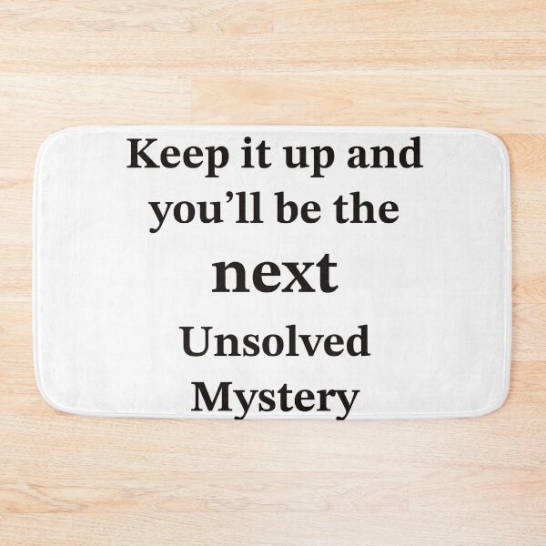 Item preview, Unsolved Mystery designed and sold by Adasha Knight.