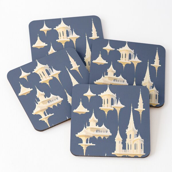 Item preview, Fantasy Art Nouveau Architecture designed and sold by entwithanaxe.