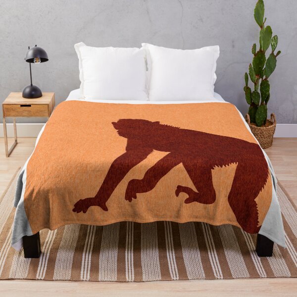 Artikelvorschau, Monkey Silhouette - Scandinavian Nursery Decor - Animal Friends - For Kids Room - Minimal entworfen und verkauft von Studio Grafiikka.