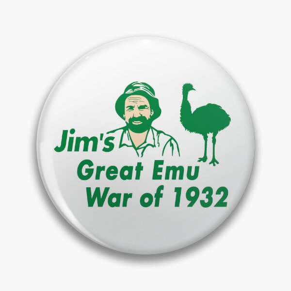 Item preview, Jim's Great Emu War designed and sold by BiggieRiggie.