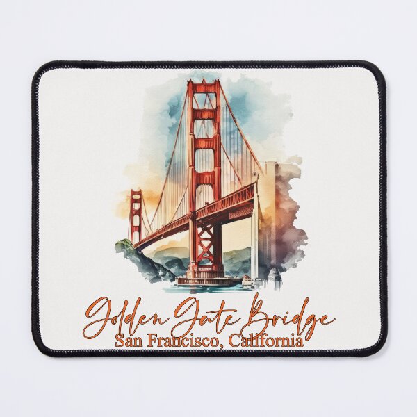 Item preview, Golden Gate Bridge - Travel Destination designed and sold by Lisa Weber.