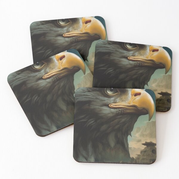 Item preview, Home Decor Wall Art Prints Original Artwork Patriotic Eagle Guarding Our Freedom designed and sold by MPCFICTION.