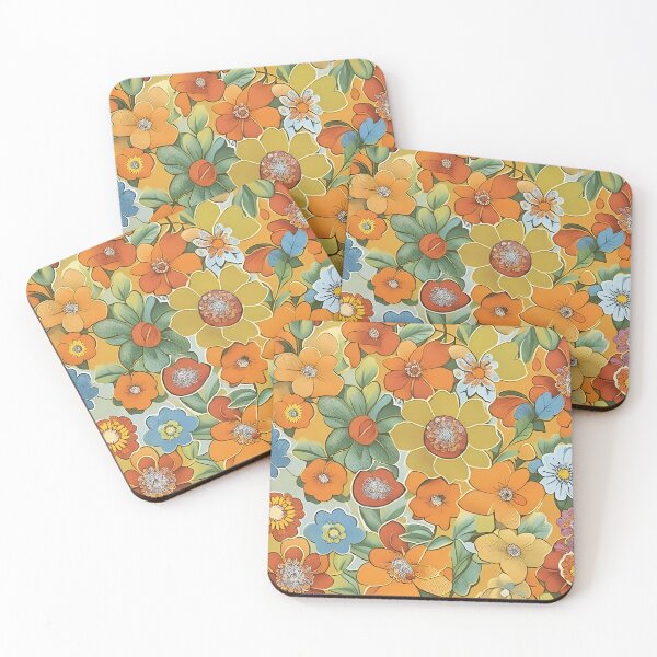 Item preview,  Groovy 70s Floral patterns designed and sold by Tamas Das.